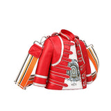 Moto Jacket Design Shoulder Bag Crossbody Bag